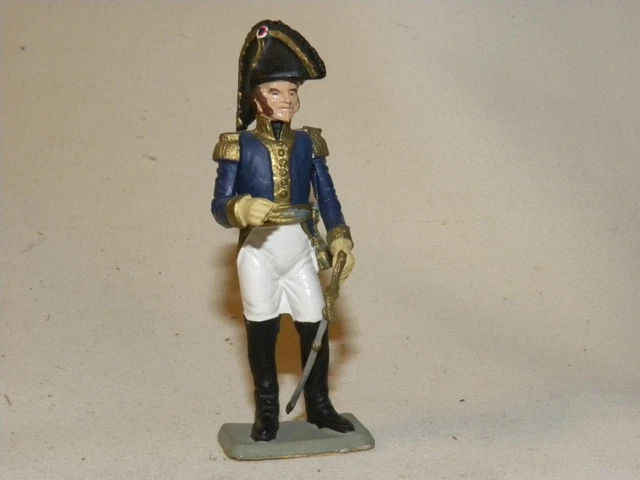 Figurine 1/32 Del Prado - Sapeur Autrichien Empire Napoléonien - Plomb Peint - Occasion Très Bon état