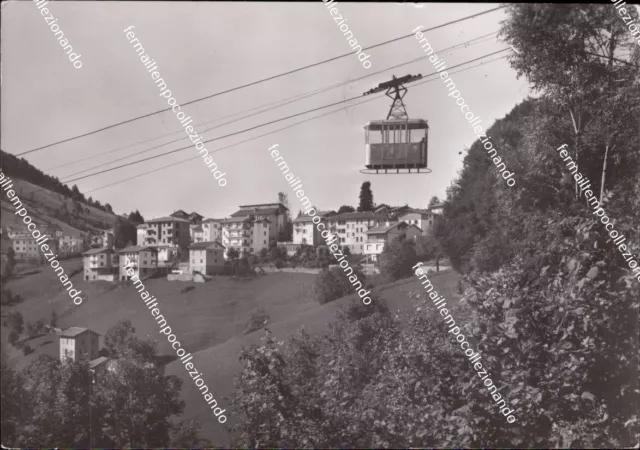 ca700 cartolina selvino la funivia provincia di bergamo lombardia