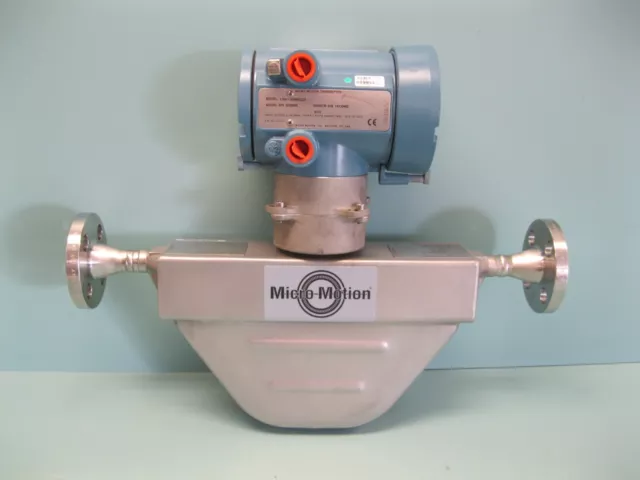 1/2" 300# Micro Motion R050 Mass Flow Sensor 1700 Transmitter NEW H12