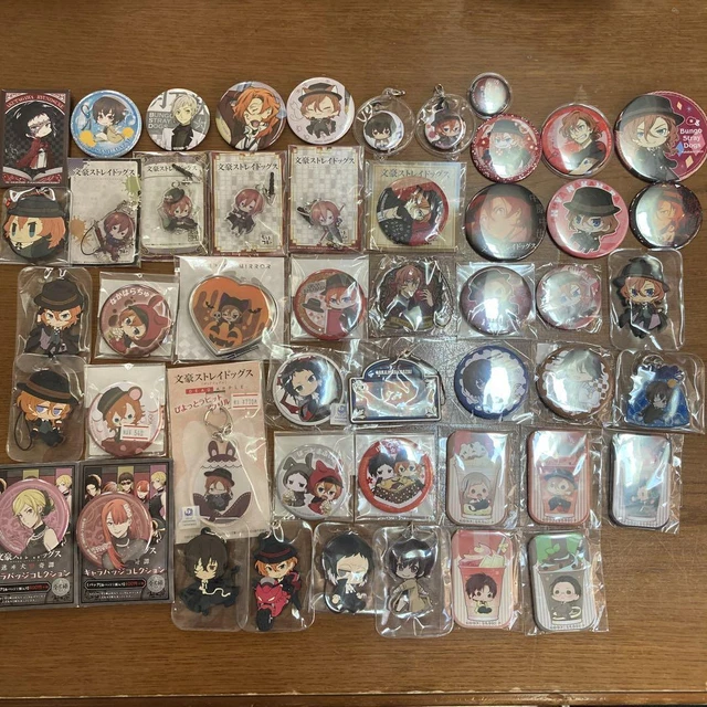 Bungo Stray Dogs Goods lot Tin badge acrylic key chain rubber strap Nakahara