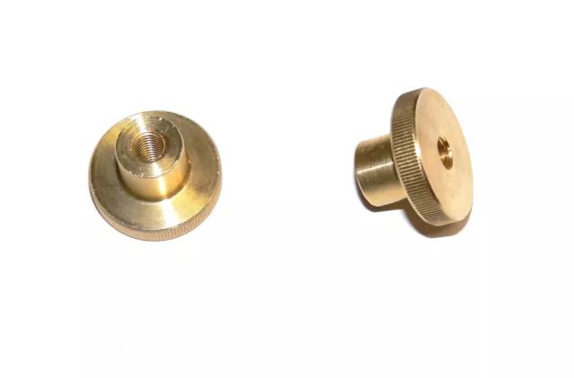 Dado Zigrinato Alto M3, 4, 5, 6, 8, 10 Ottone, din 466, Dadi Zigrinati