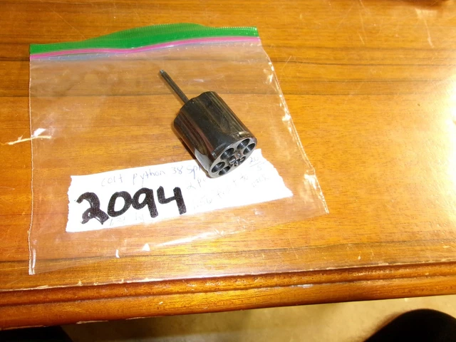 COLT PYTHON (SEE measurements) 2-pin .38 SPL blued cylinder $20.00 ...