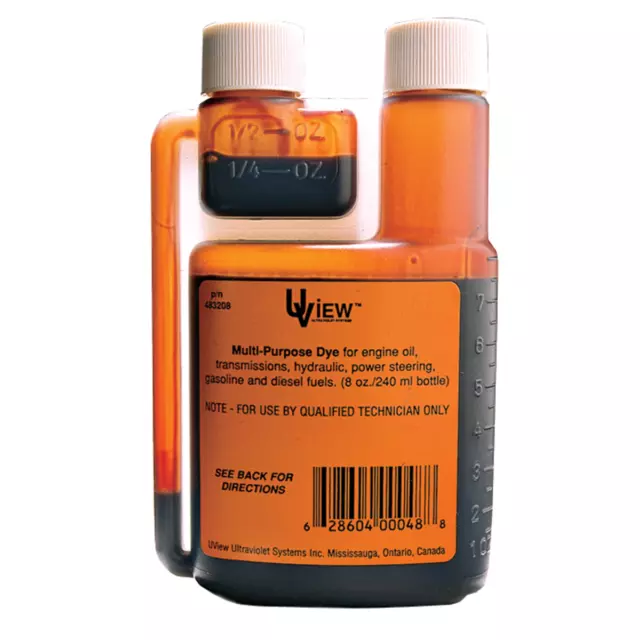 UVIEW 483208 Multi-Purpose Dye (8oz bottle)