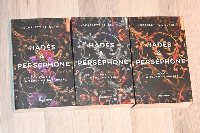LOT DE 3 livres "HADES & PERSEPHONE" T1 à T3 de Scarlett St Clair édit