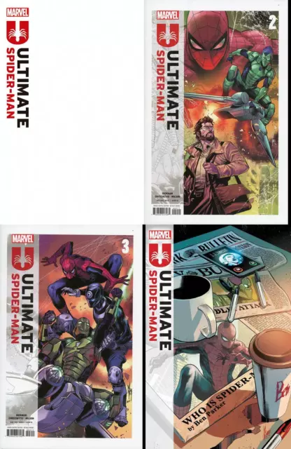 Ultimate Spider-Man (#1, #2, #3, #4 inc. Variants, 2024)