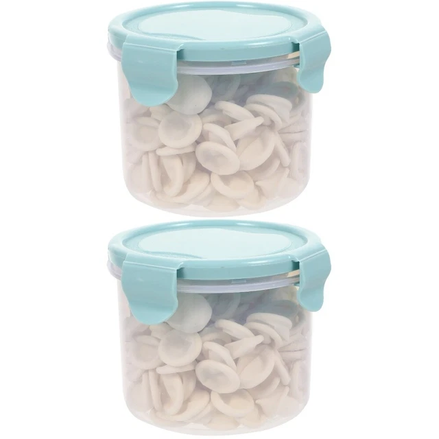 2x 1 olla de látex cubiertas para dedos índice mangas