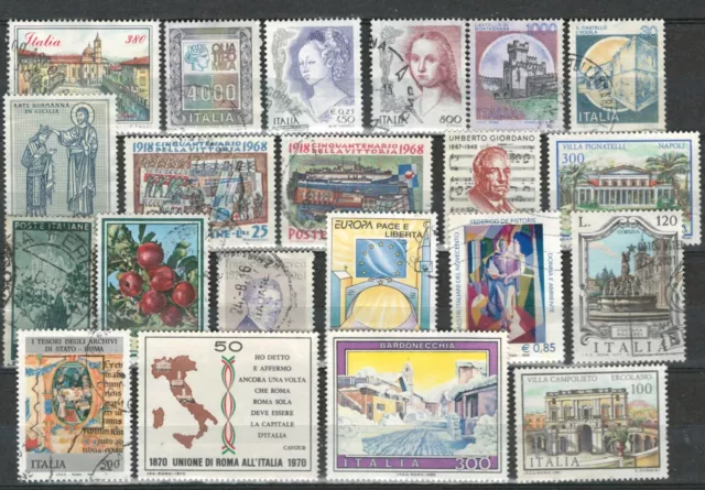 ITALY EUROPE SELECTION USED Stamps  LOT (ITALIA 724)