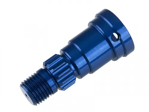Traxxas Wheel Axle Aluminium, (Blue Anodized) (1) (Only For Use With 7750X Od