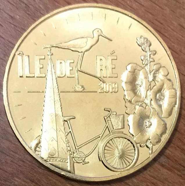 Mdp 2019 Île De Ré Médaille Monnaie De Paris Jeton Medals Tokens Coins
