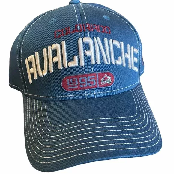 NHL Colorado Avalanche Cap Structured Adjustable Reebok Hat