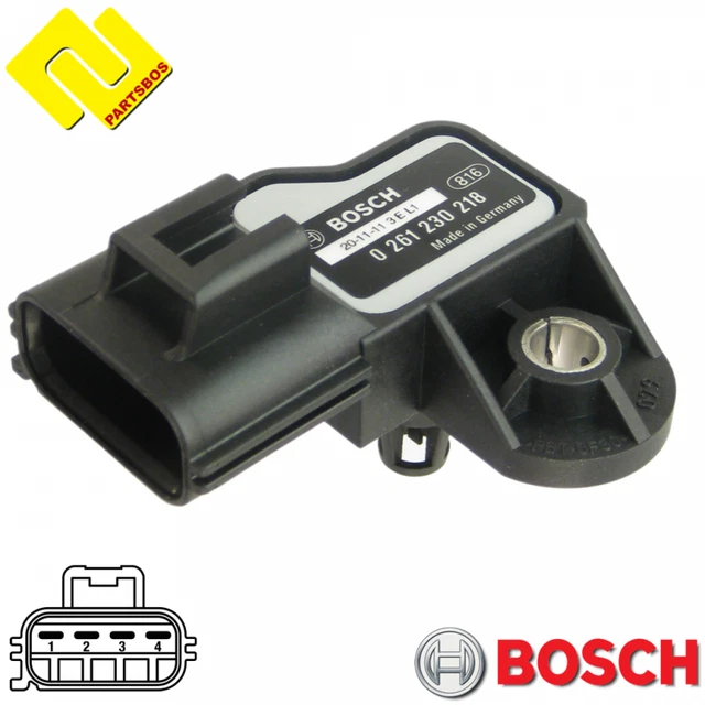 BOSCH 0261230218 INTAKE Manifold Pressure Sensor Map 0261230219 ,Volvo