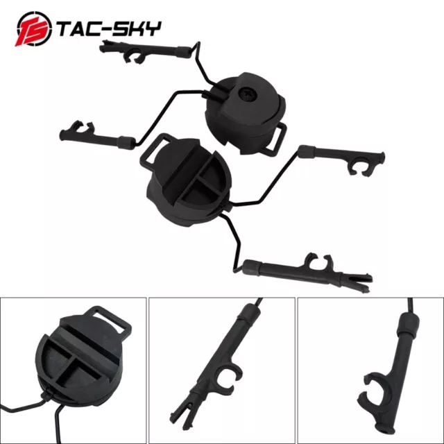 TS TAC-SKY COMAC III Hearing Protection Sound Amplifying Tactical Headphones 3