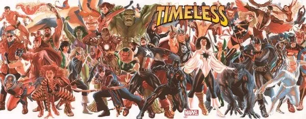 Timeless #1 Alex Ross Wraparound Gatefold Variant Marvel Comics 2023 NM+