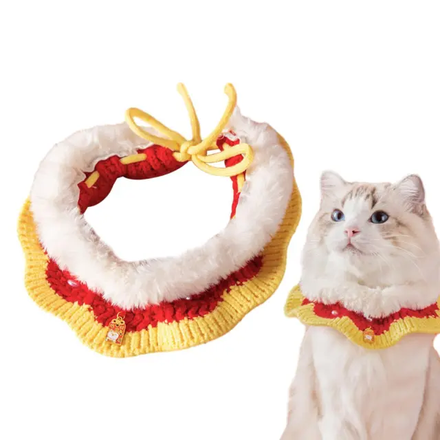 Chaton Collier Écharpe pour Petites Filles Moyennes Garçons Chats et Chiens