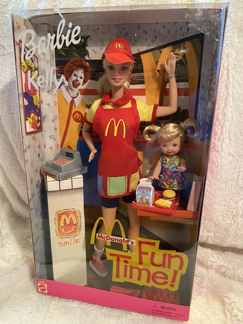2001 Barbie And Kelly Mcdonald's Fun Time Doll Set #29395