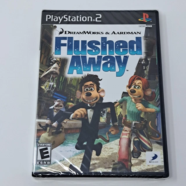 SEALED FLUSHED AWAY Video Game Sony PlayStation 2 PS2 2006 Rated E