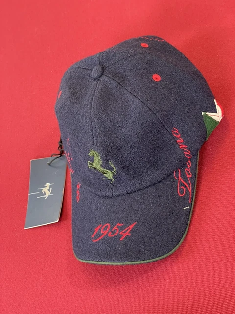 Objet Publicitaire Casquette FERRARI Formule 1 Coppa Toscana 1954 Neuve