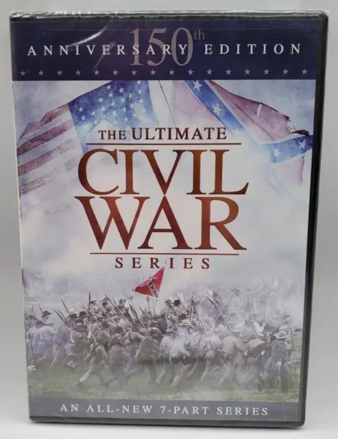 The Ultimate Civil War Series 150th Anniversary Edition DVD 7-Part - New Sealed