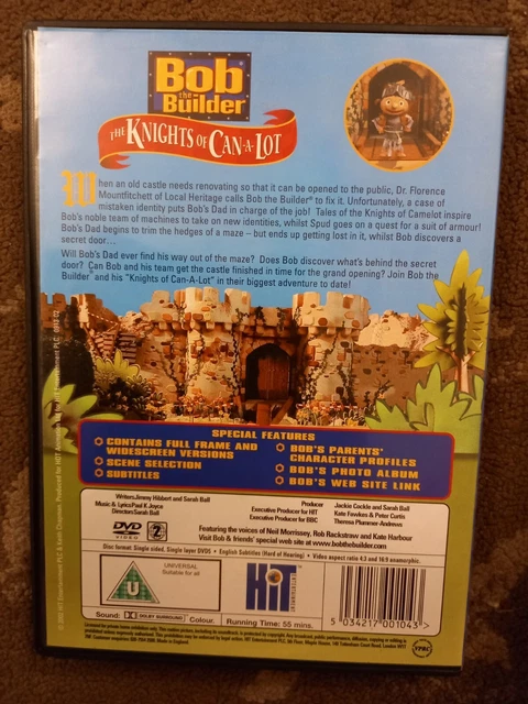 BOB THE BUILDER The Knights Of Can A Lot Dvd Kids £5.99 - PicClick UK