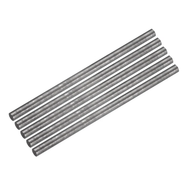 Graphite Rod Graphite Stirring Rod Stick Rod 100x5mm Black, Pack of 5