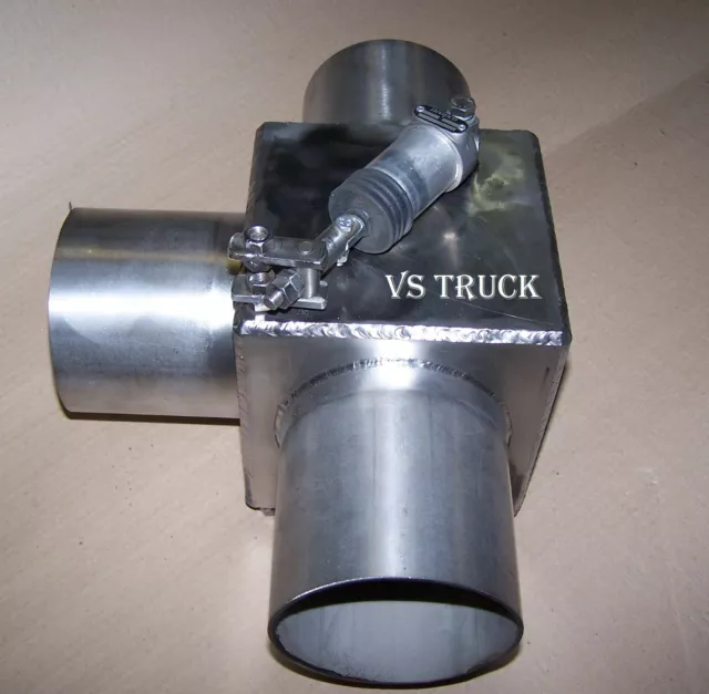 Stainless Steel Exhaust Changeover Valve Truck Daf Scania Volvo Man