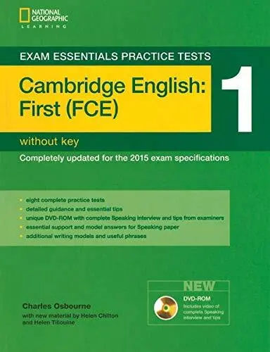 Exam Essentials Cambridge First Practice Test 1, Chilton, Tiliouine, Osb PB=-