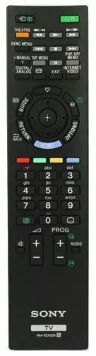 Sony Bravia RM-ED029 genuino reemplaza el control remoto de televisión RM-ED046