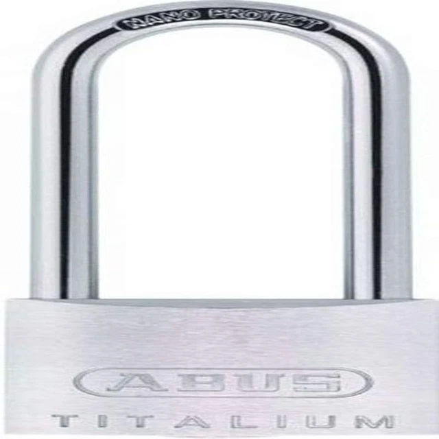 Abus H18 54590 Cadenas à anse longue extérieur Titalium 64TI/40 HB63 Argent