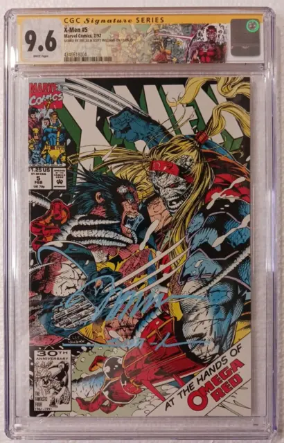 X-Men #5 ~ Marvel 1992 ~ CGC 9.6 SS Jim Lee & Scott Williams ~ 1st App Maverick