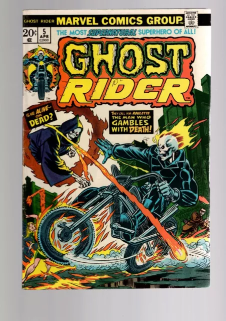 Ghost Rider  5  - Johnny Blaze  -  1973    Series  - Bronze Age  Marvel  Comics