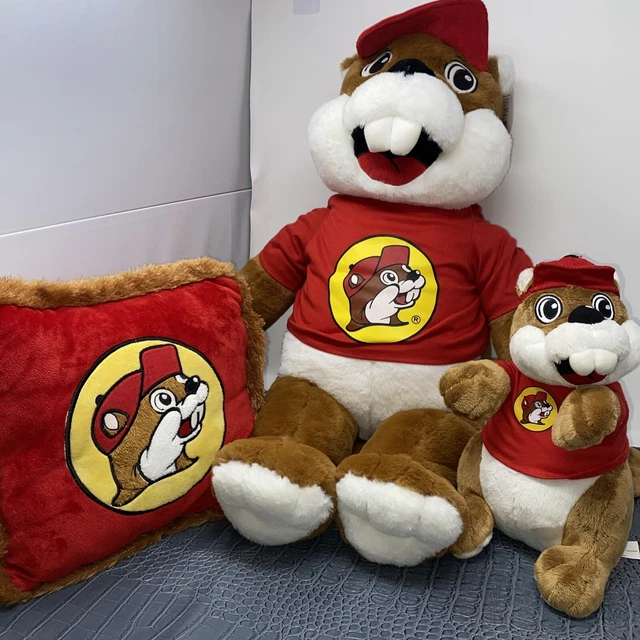 BUCEES PLUSH LOT Bucees Beaver TX Gas Station Mascot 3 Piece Bundle