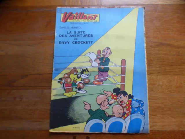 VAILLANT LE JOURNAL LE PLUS CAPTIVANT n° 628  26/05/1957 COVER R.MAS TBE