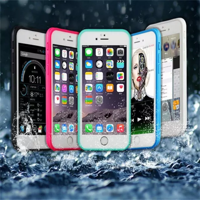 iPhone 7 Plus 6s 5s WATERPROOF Case Ultra Thin SHOCKPROOF DIRTPROOF Cover 2