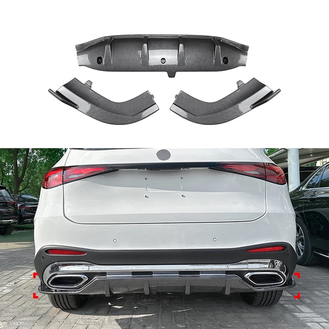 Labbro diffuso paraurti posteriore per Benz GLC classe X254 GLC260 GLC300 AMG 2023 + look CB