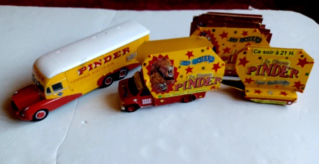 IXO 1/43 - Camion Cirque PINDER Avec Caravane Bar-crêperie - MAGPINC05
