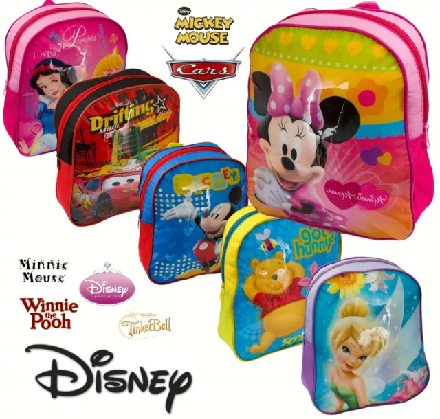 Disney Characters School Kids Boys Girls Lunch Food Picnic Bag Backpack Rucksack