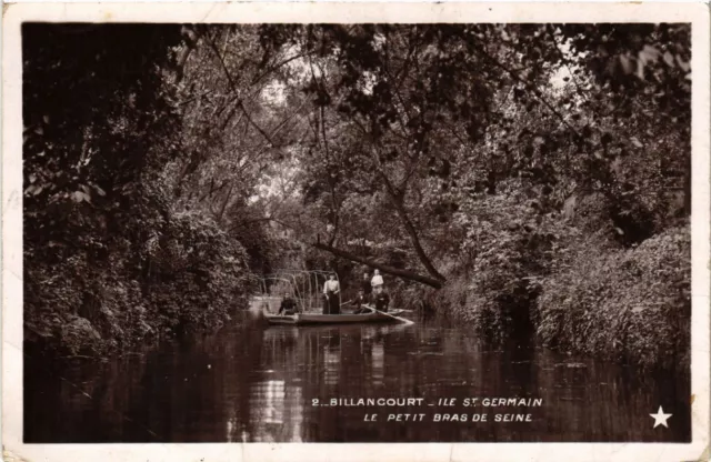 CPA BILLANCOURT - Ile-St-GERMAIN le Petit Bras de Seine (581411)