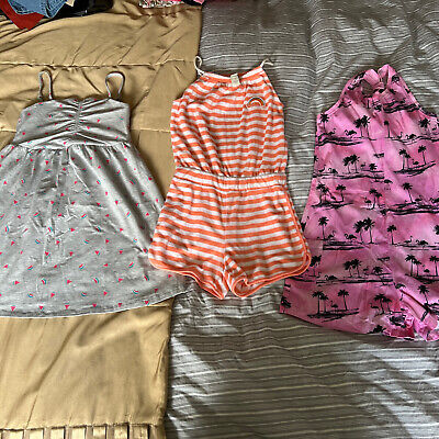 Girls Summer Dress/Play suit bundle. Age 7 & 7-8. Monsson/NEXT/M&S. VGC