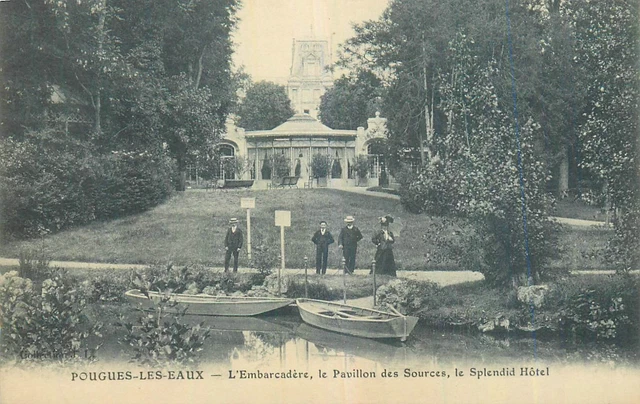58 POUGUES LES EAUX / Embarcadère, le pavillon des sources 26211