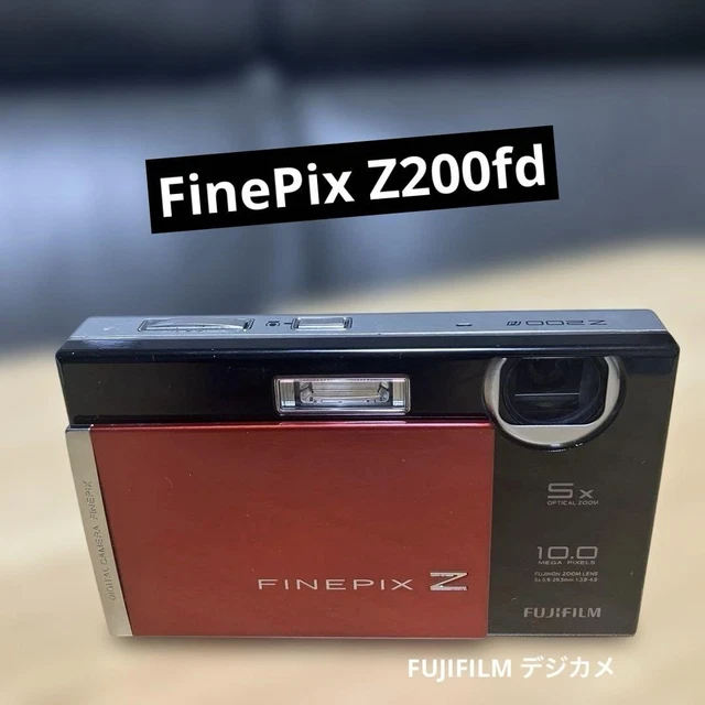 FUJIFILM FINEPIX Z200FD rojo negro EUR 166,76 - PicClick ES