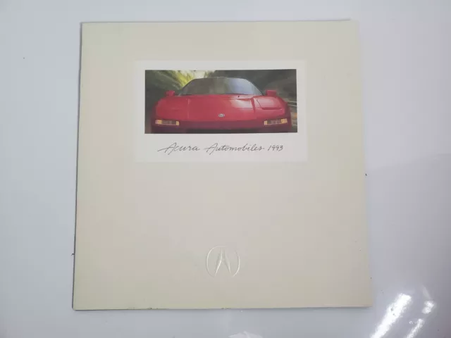 1993 Acura 16-Page Original Car Sales Brochure - NSX Legend Vigor Integra