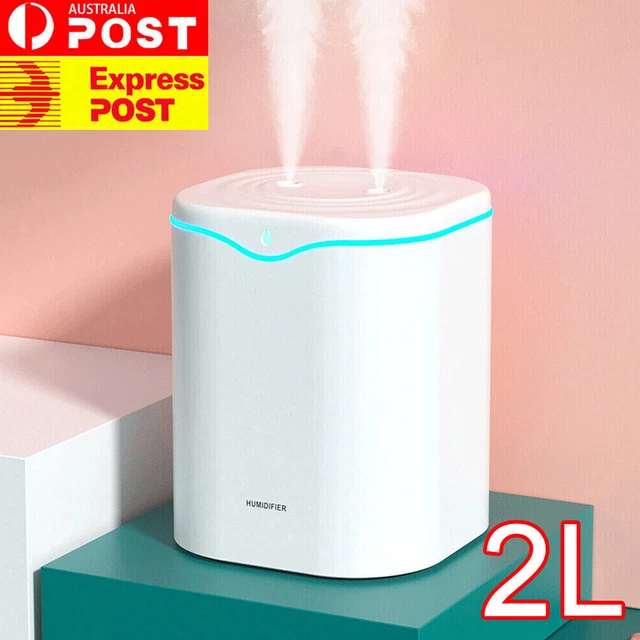 Air Humidifier Ultrasonic Cool Mist Steam Purifier Aroma Night Light G3E1