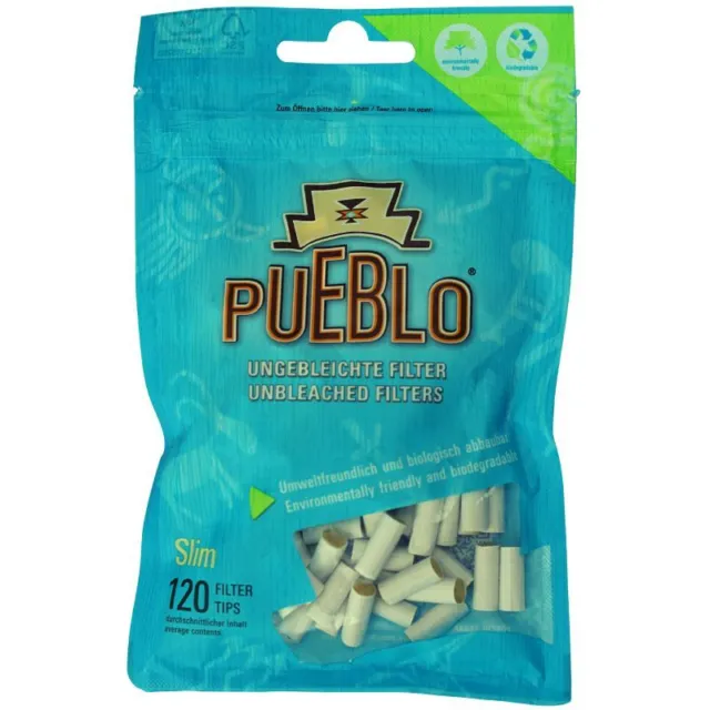 Pueblo 120 Slim Filter Tips