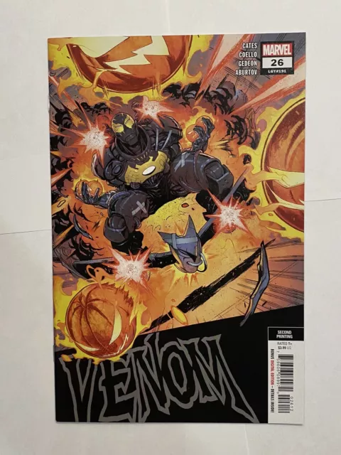 Venom #26 (2020) Marvel High Grade Comic Book 2nd Printing Variant Cover