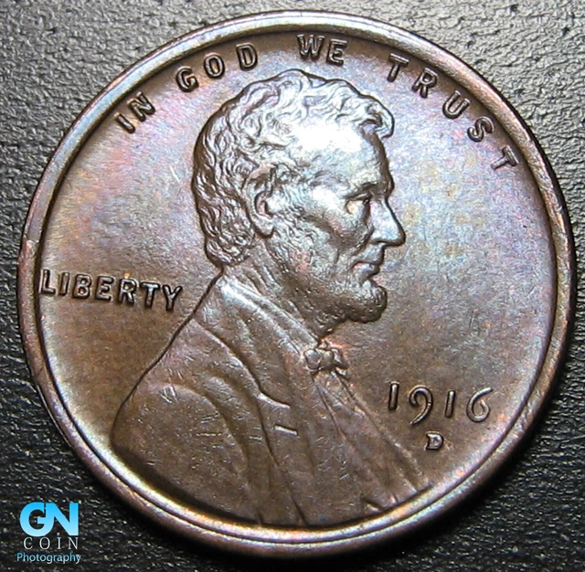 1916 D Lincoln Cent Wheat Penny  #P0346