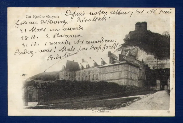 ***La Roche Guyon - Le Château *** CPA 0218
