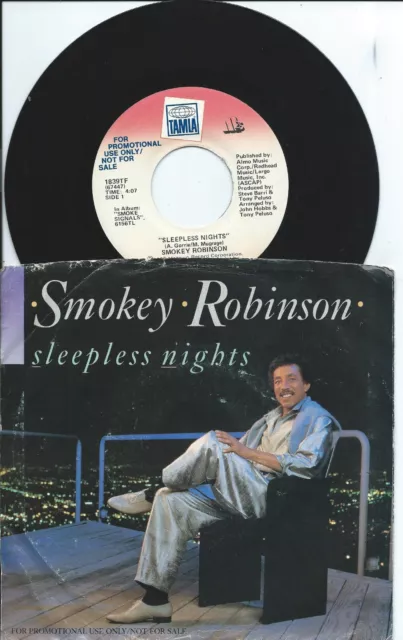 Smokey Robinson:Sleepless nights-Same both sides: DJ:US Tamla