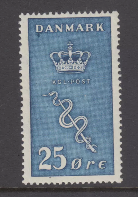 Denmark Sc B5 Danish Cance Committee 25 Ore Blue VF Mint Never Hinged