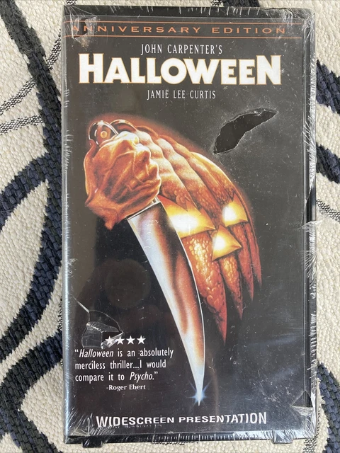 John Carpenters Halloween VHS 1997 Anniversary Clamshell Case Michael Myers film