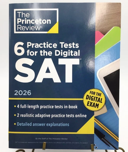 2026 THE PRINCETON Review 6 Practice Tests for the Digital SAT Exam ...